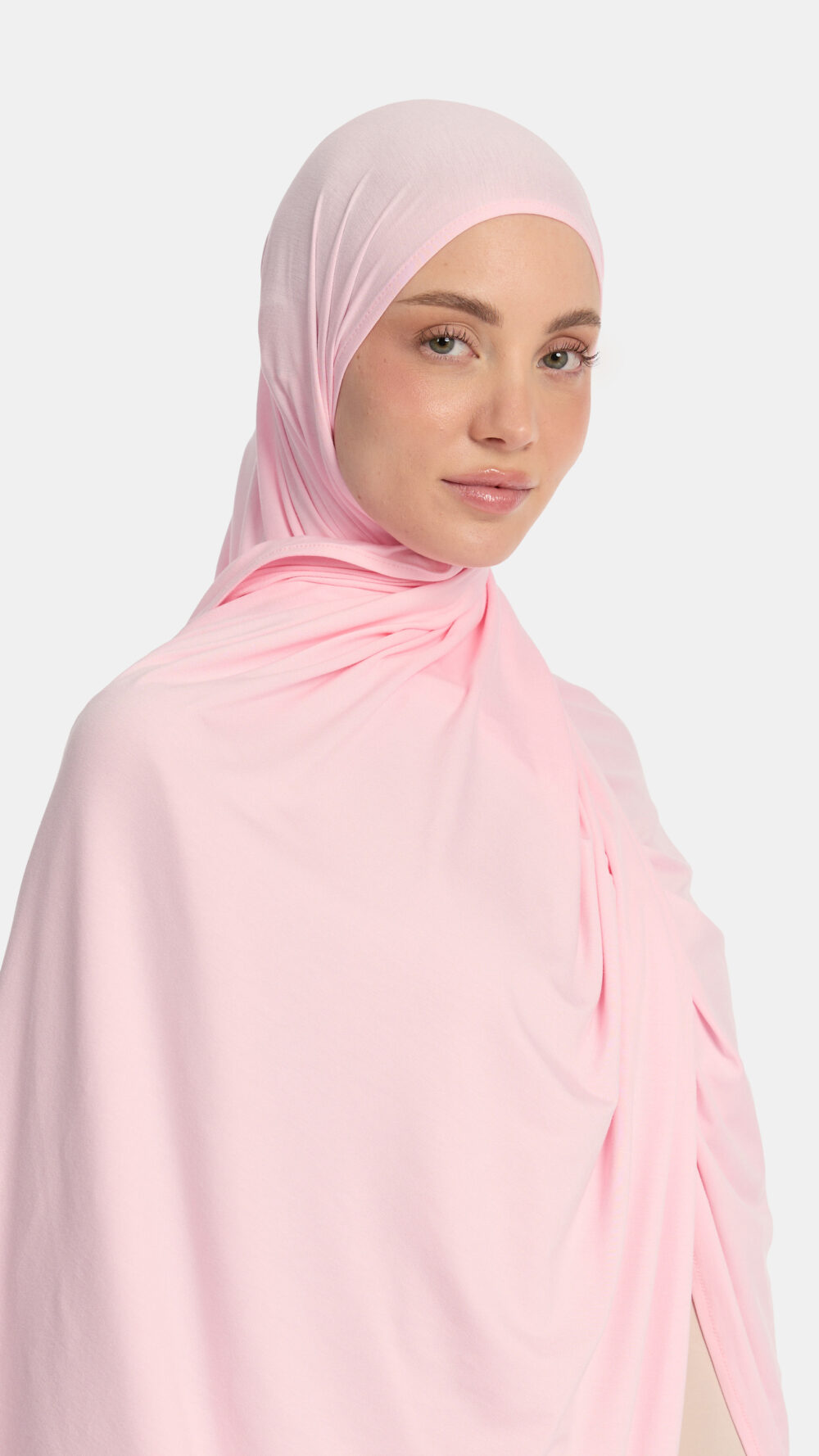 Bamboo jersey scarf Purple Pink - Afbeelding 2