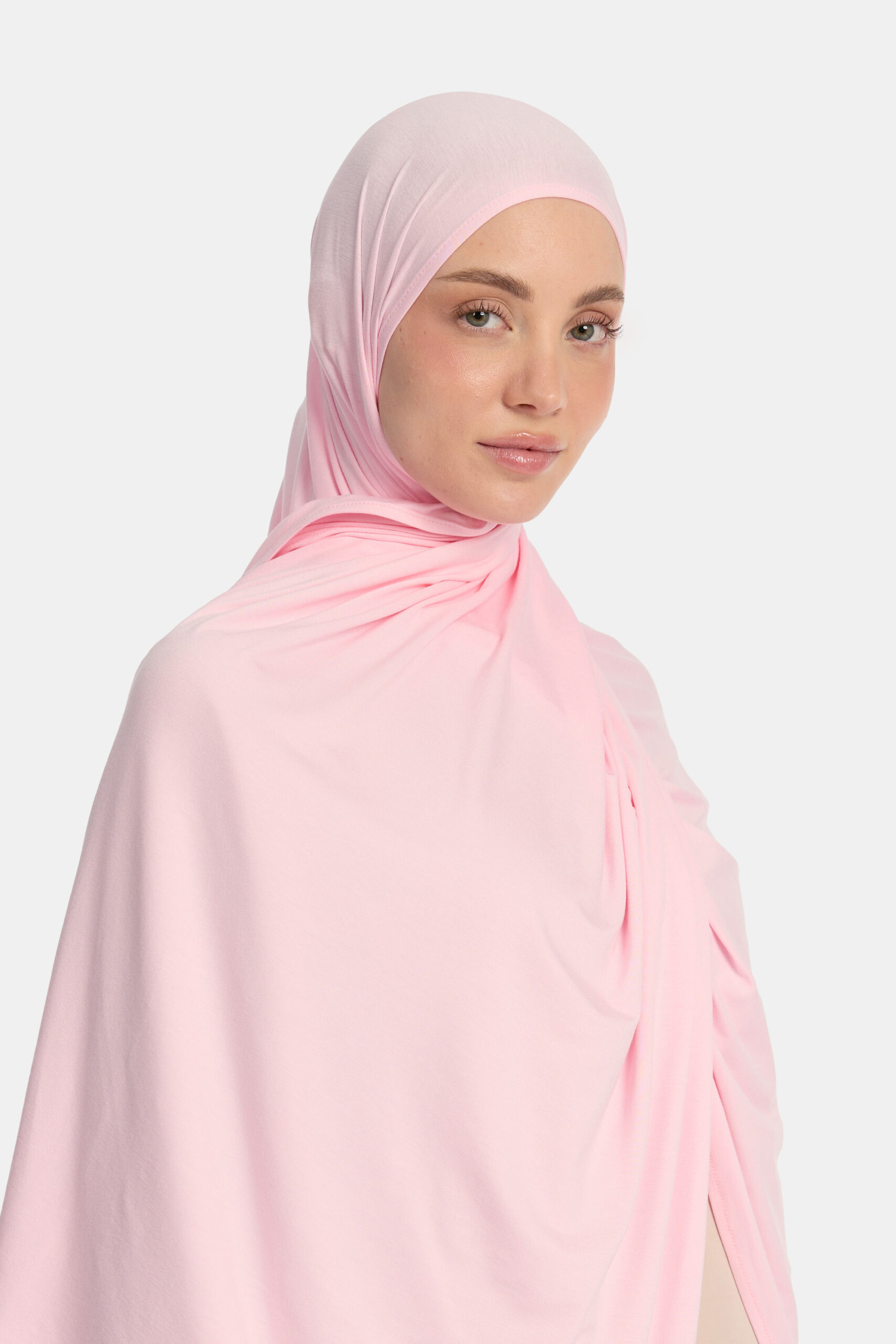 Bamboo jersey scarf Purple Pink - Afbeelding 2
