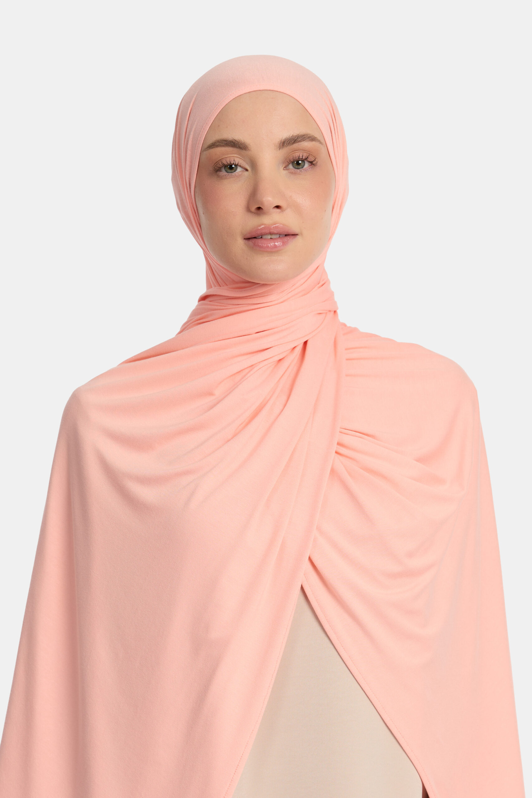 Bamboo jersey scarf Rose
