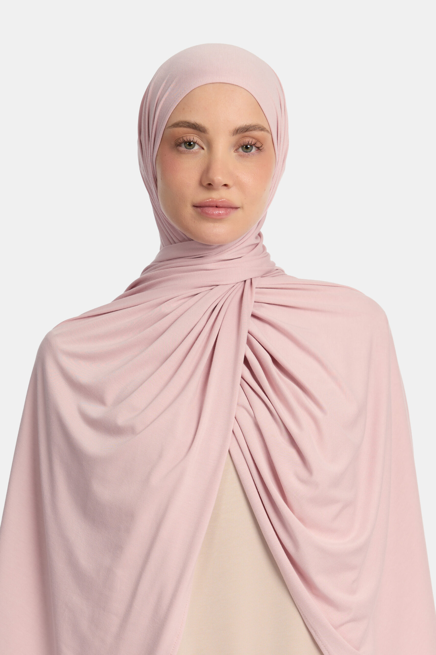 Bamboo jersey scarf Soft Lilac