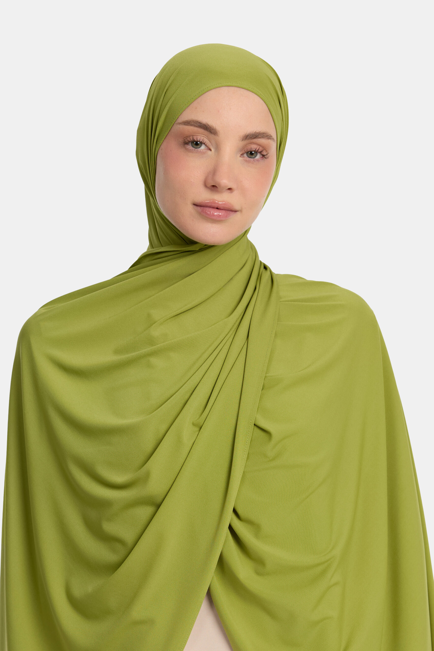 Premium Jersey scarf Acacia Green