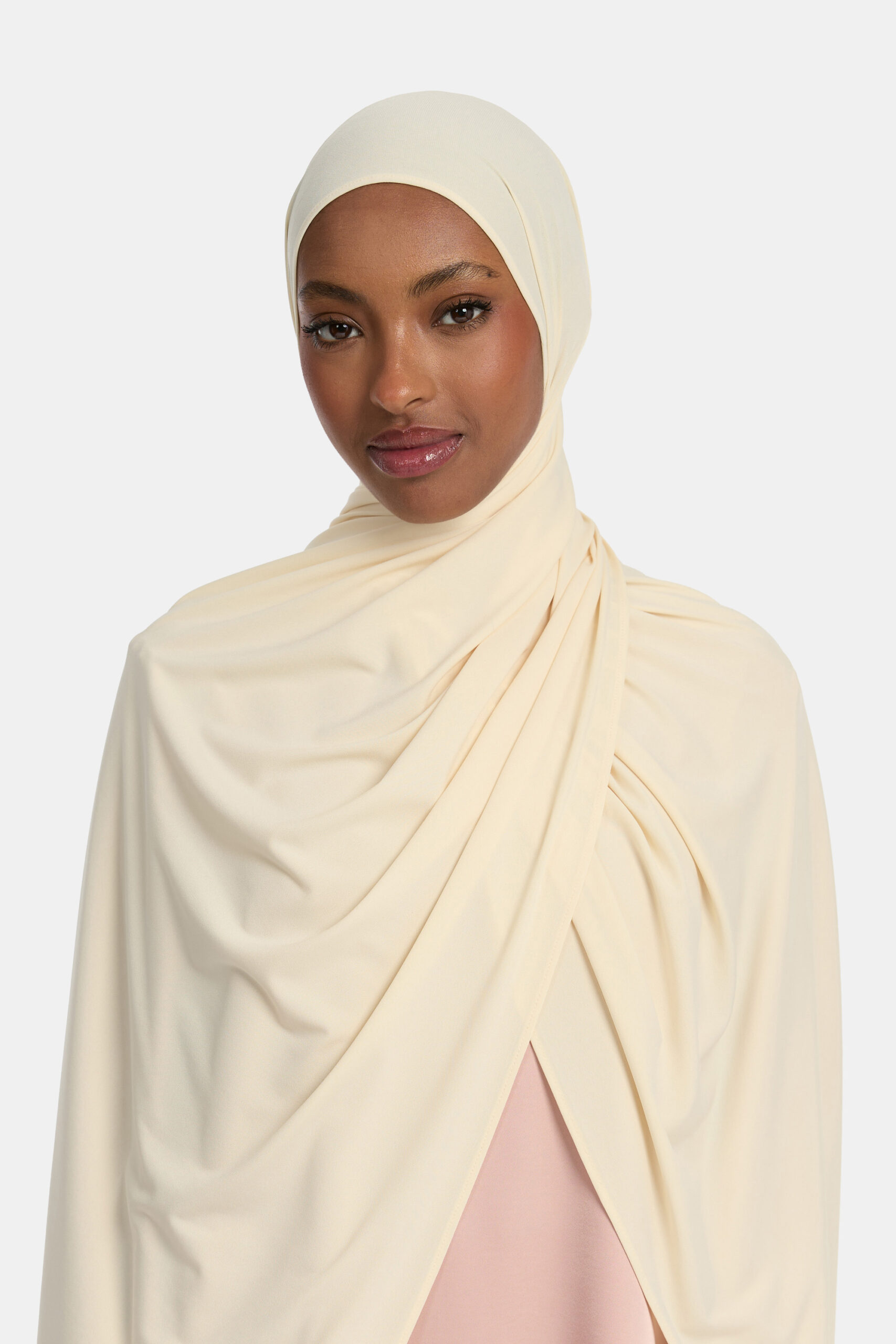 Premium jersey scarf Ivory - Afbeelding 2