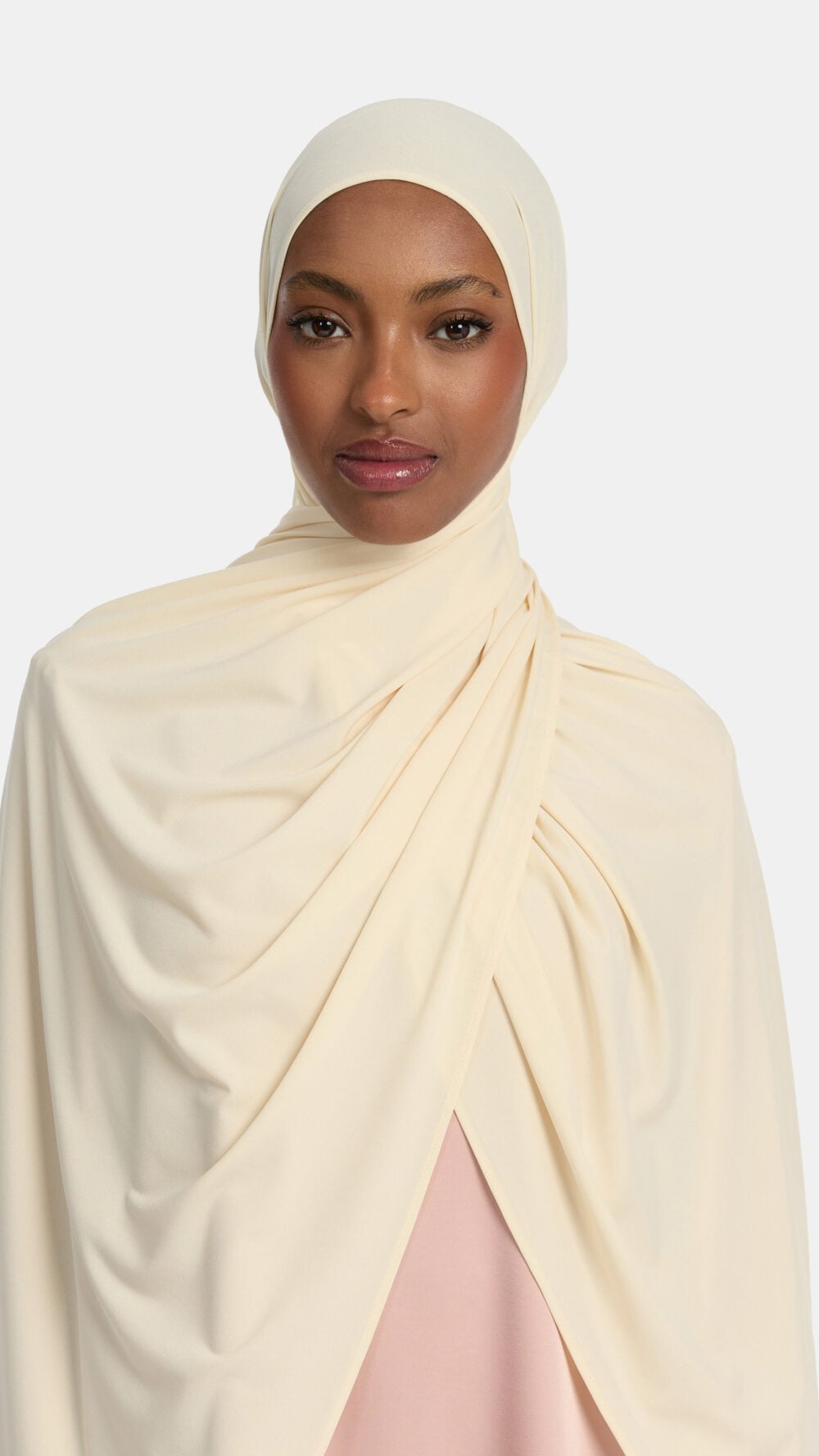 Premium jersey scarf Butter