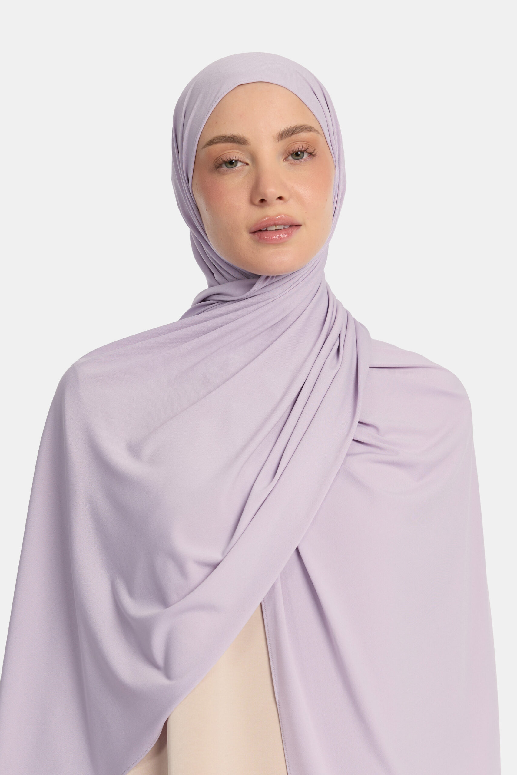Premium jersey scarf Dark Lilac