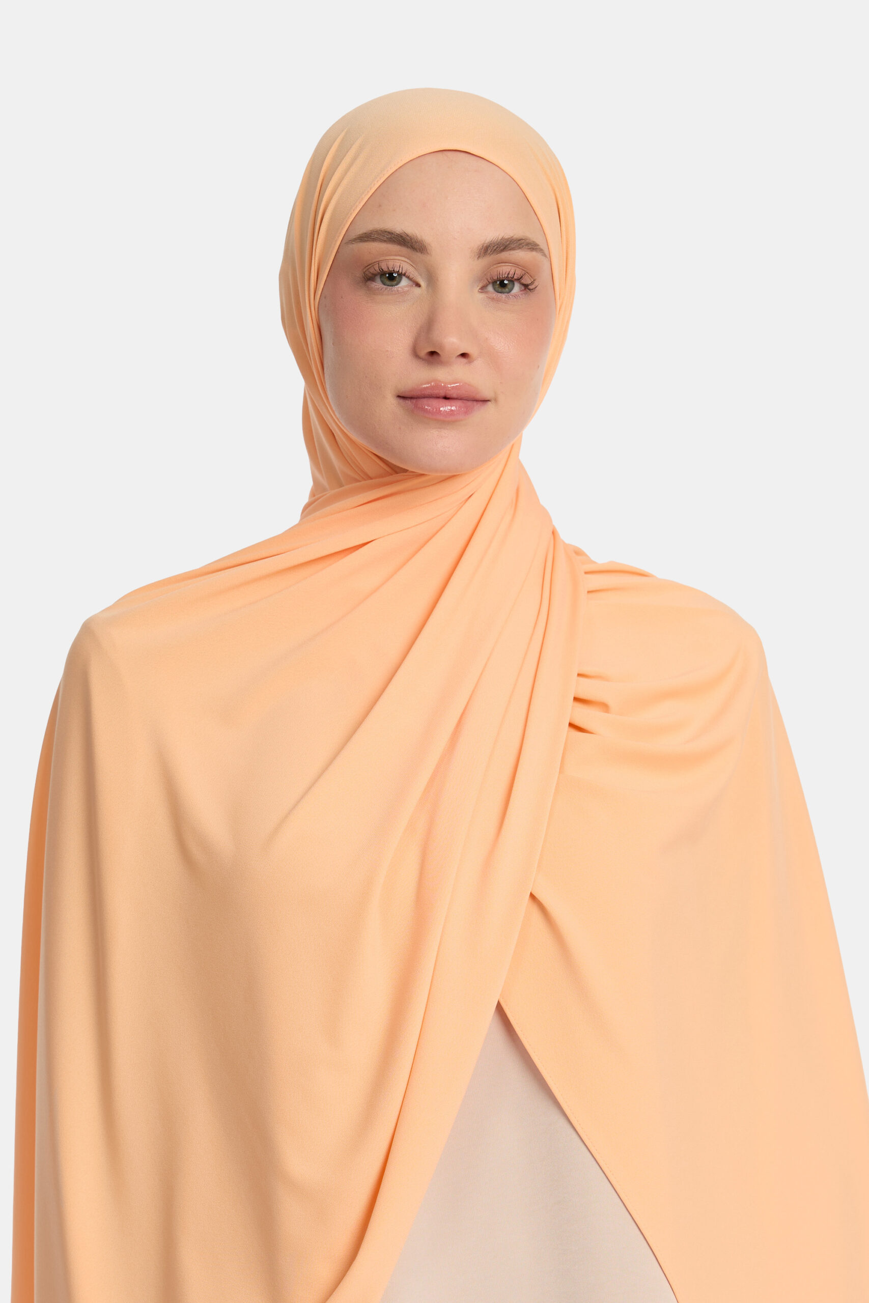 Premium jersey scarf Pastel Orange