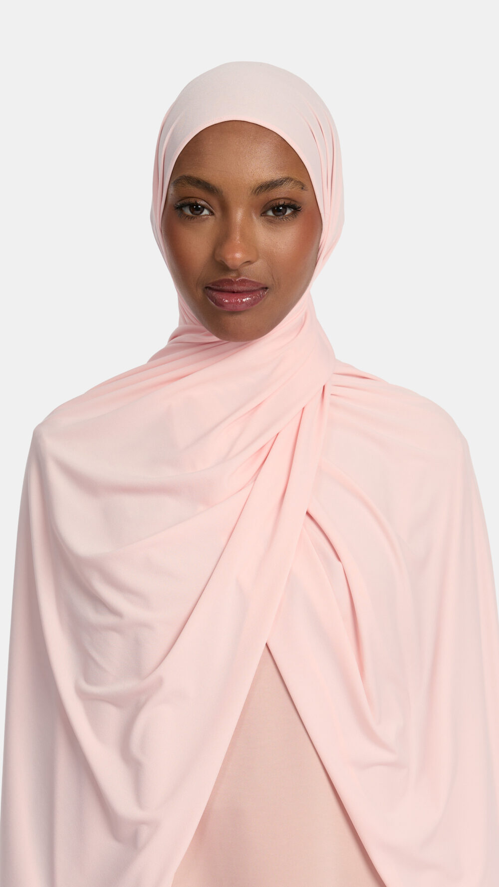 Premium jersey scarf Powder Blush