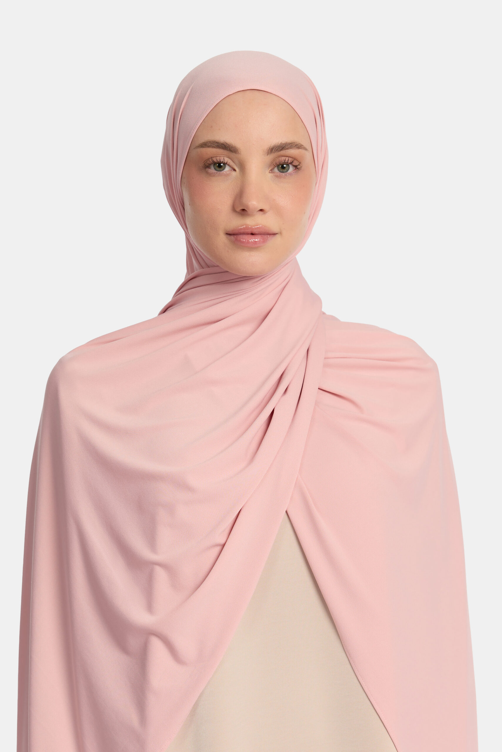 Premium jersey scarf Rose
