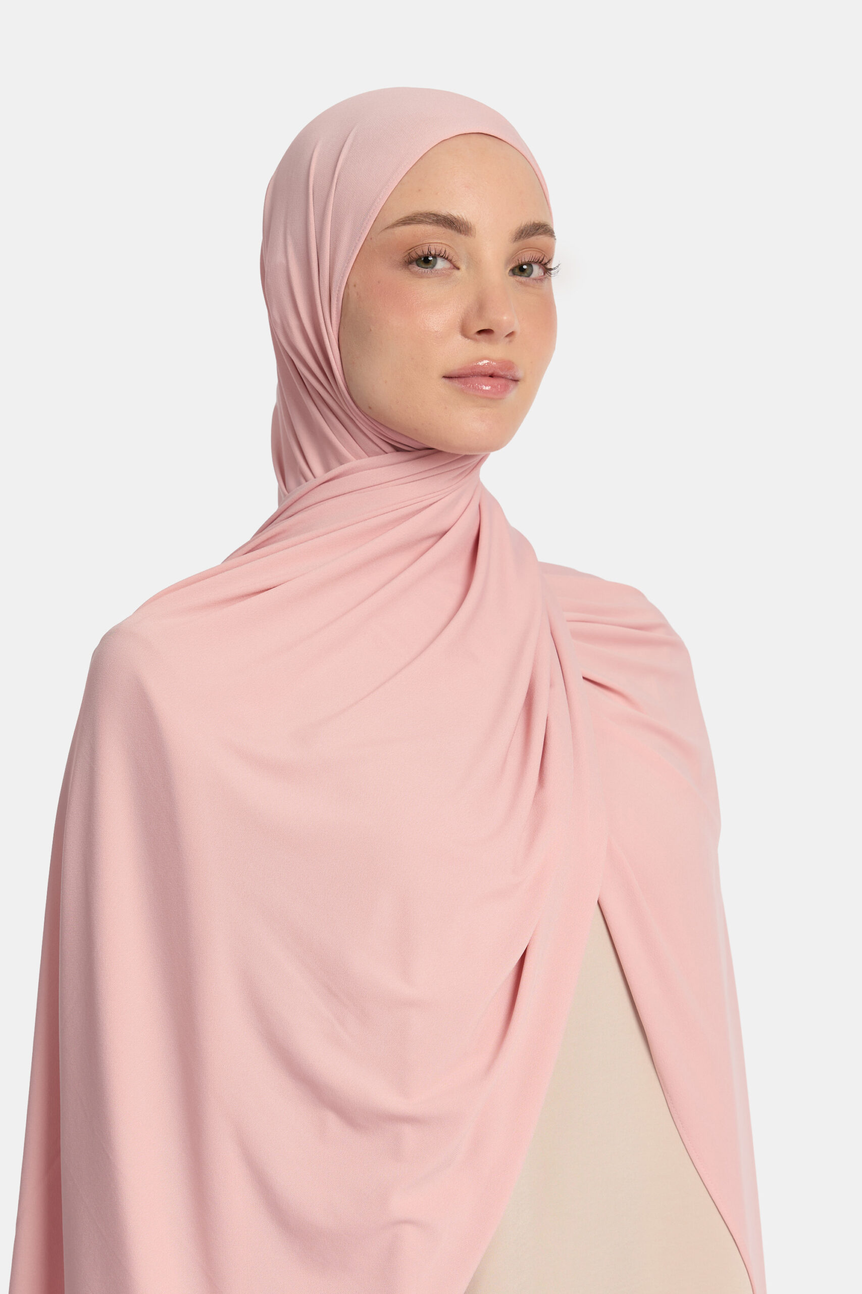 Premium jersey scarf Rose - Afbeelding 2