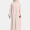 Oversized abaya Lilac Blush