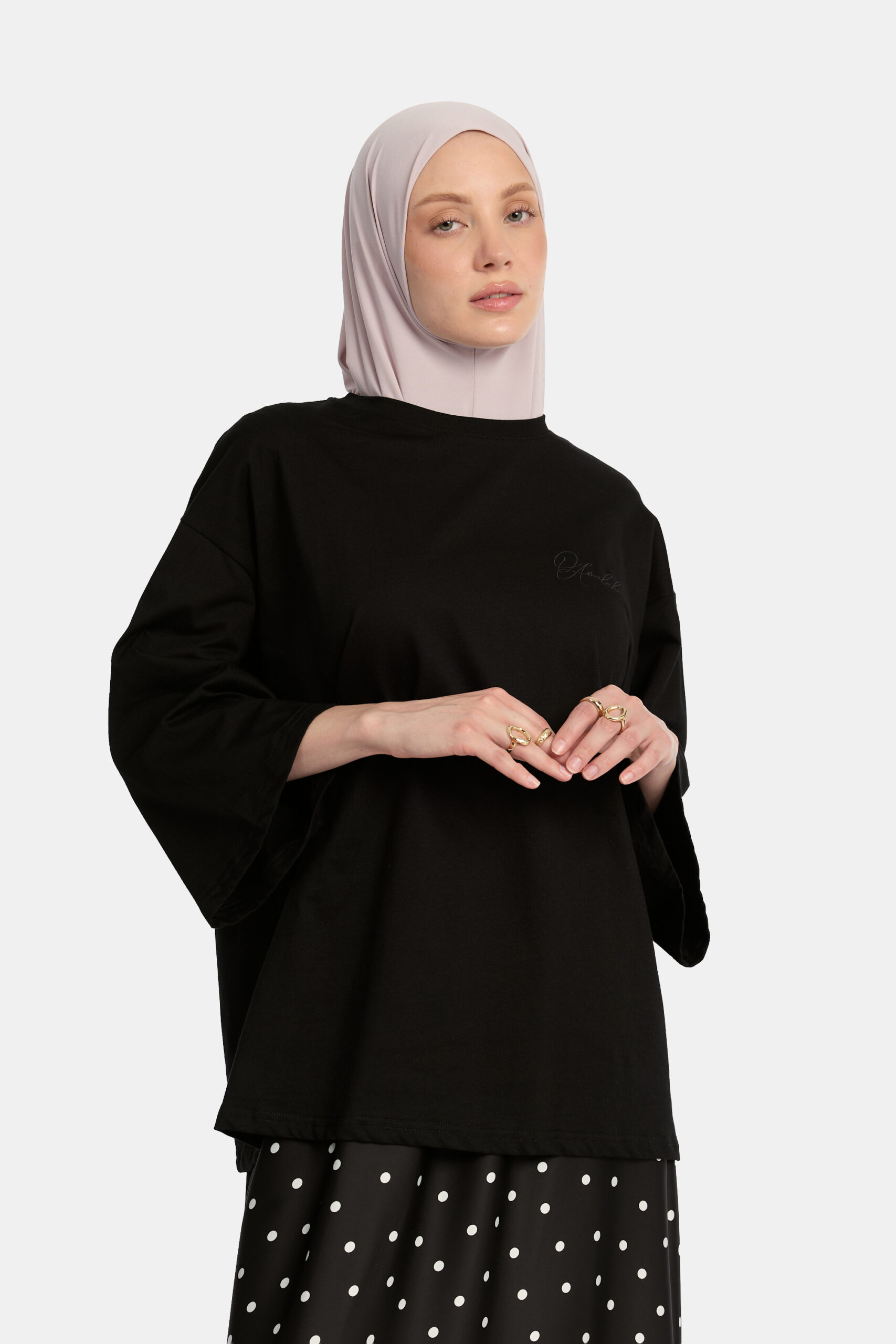 Basic shirt Black - Afbeelding 2