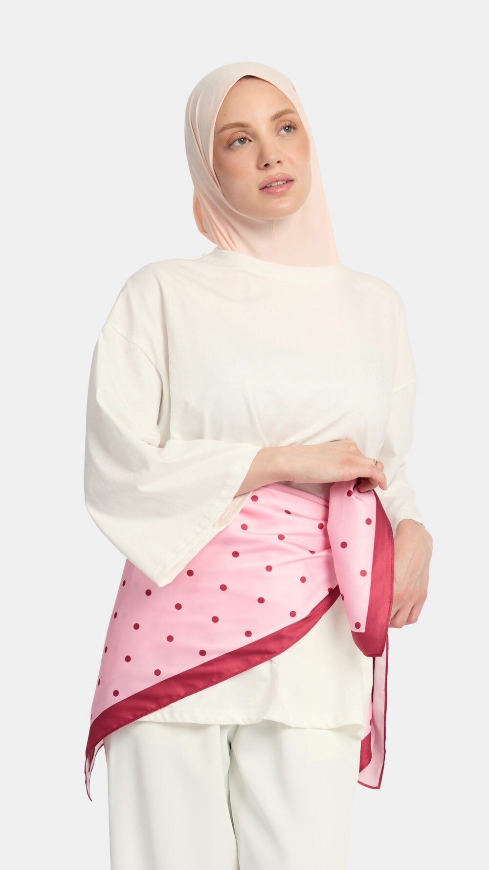 Soft dot Bandana Pink